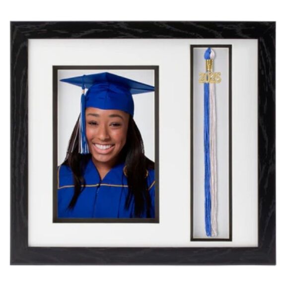 Navy and Gold Graduation Photo Frame - Picture 2 of 11